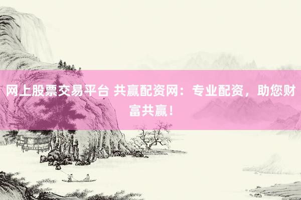 网上股票交易平台 共赢配资网：专业配资，助您财富共赢！