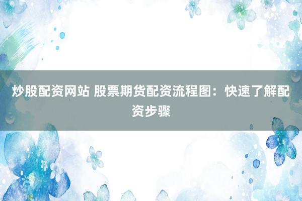 炒股配资网站 股票期货配资流程图：快速了解配资步骤