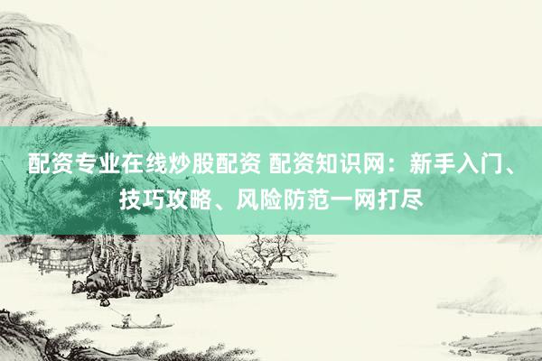 配资专业在线炒股配资 配资知识网：新手入门、技巧攻略、风险防范一网打尽