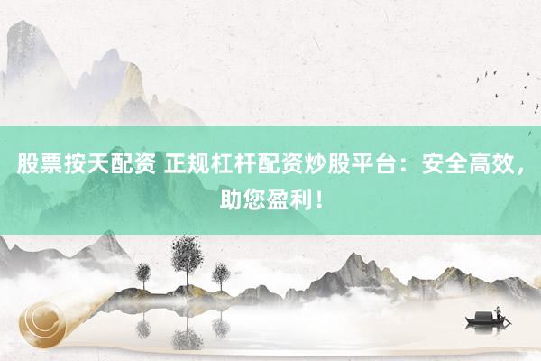 股票按天配资 正规杠杆配资炒股平台：安全高效，助您盈利！